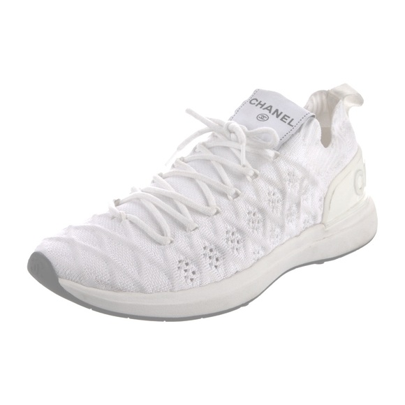 Chanel White Sneakers - Picture 2 of 8